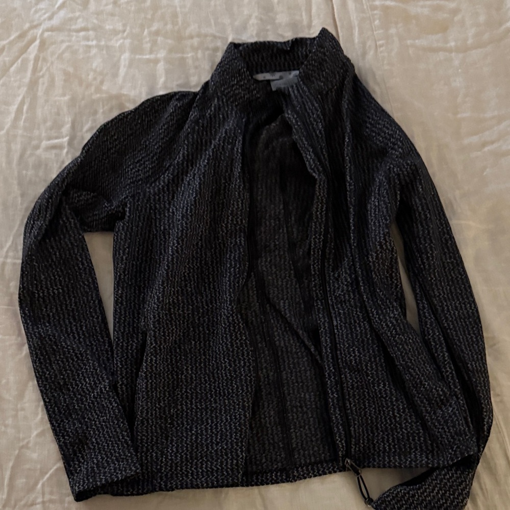 athleta herringbone jacket size large